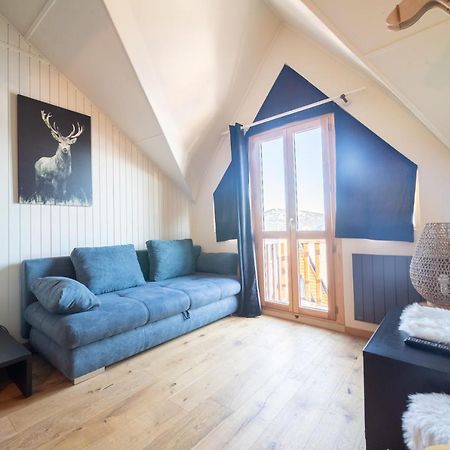Apartament Le Cerf - Duplex Avec Superbe Vue Montagne Angles Zewnętrze zdjęcie