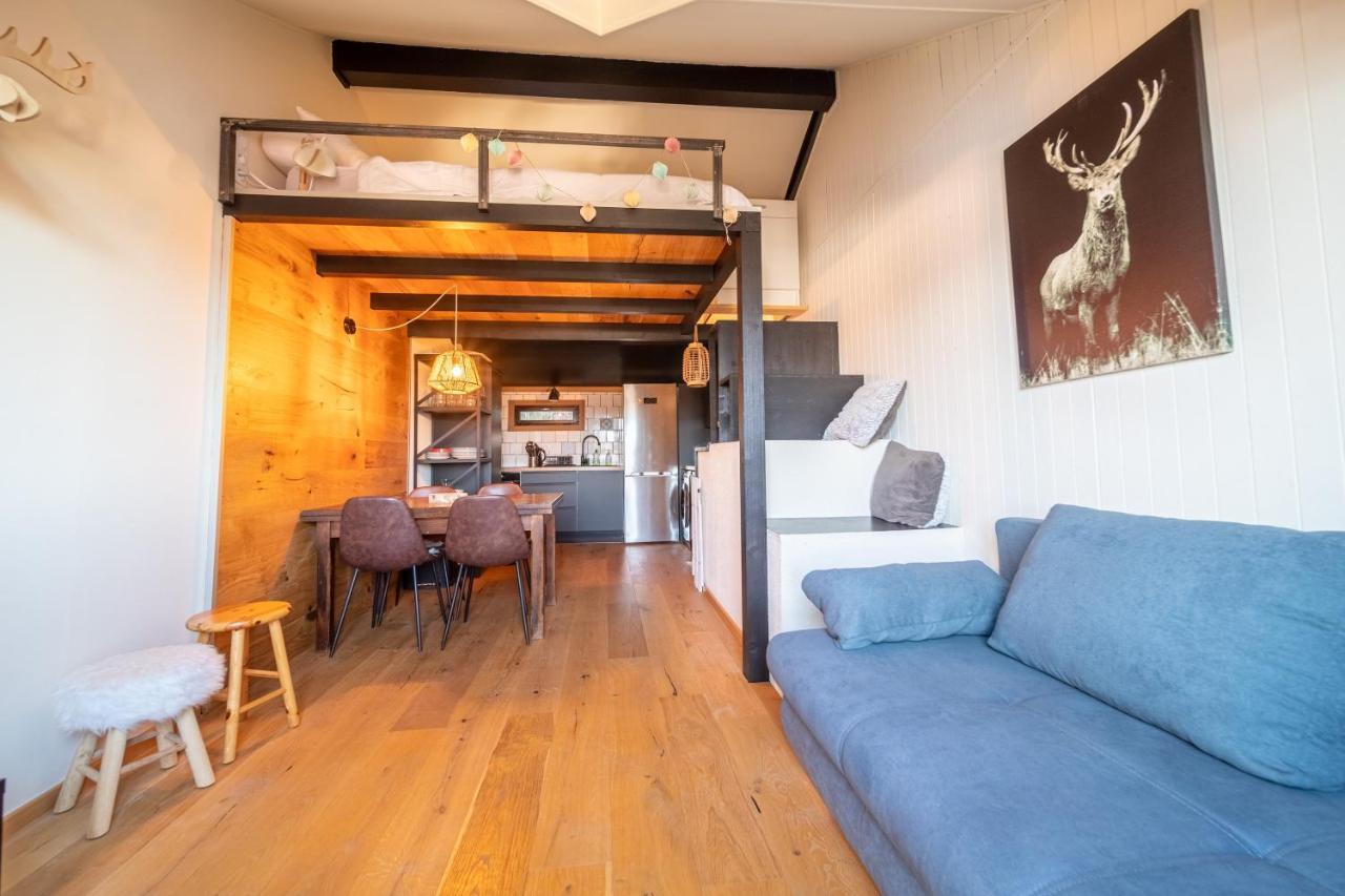 Apartament Le Cerf - Duplex Avec Superbe Vue Montagne Angles Zewnętrze zdjęcie