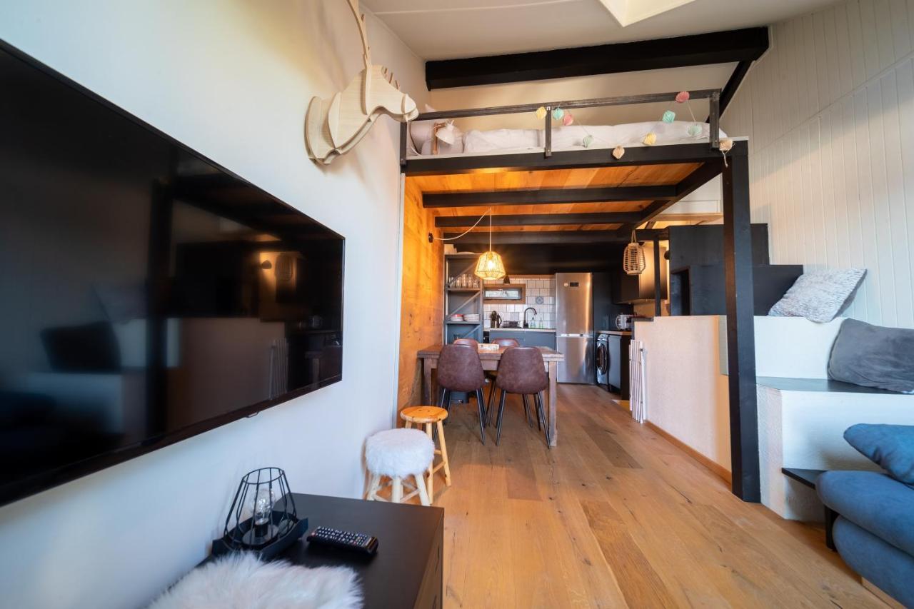 Apartament Le Cerf - Duplex Avec Superbe Vue Montagne Angles Zewnętrze zdjęcie